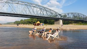 plażowanie nad Wisłą